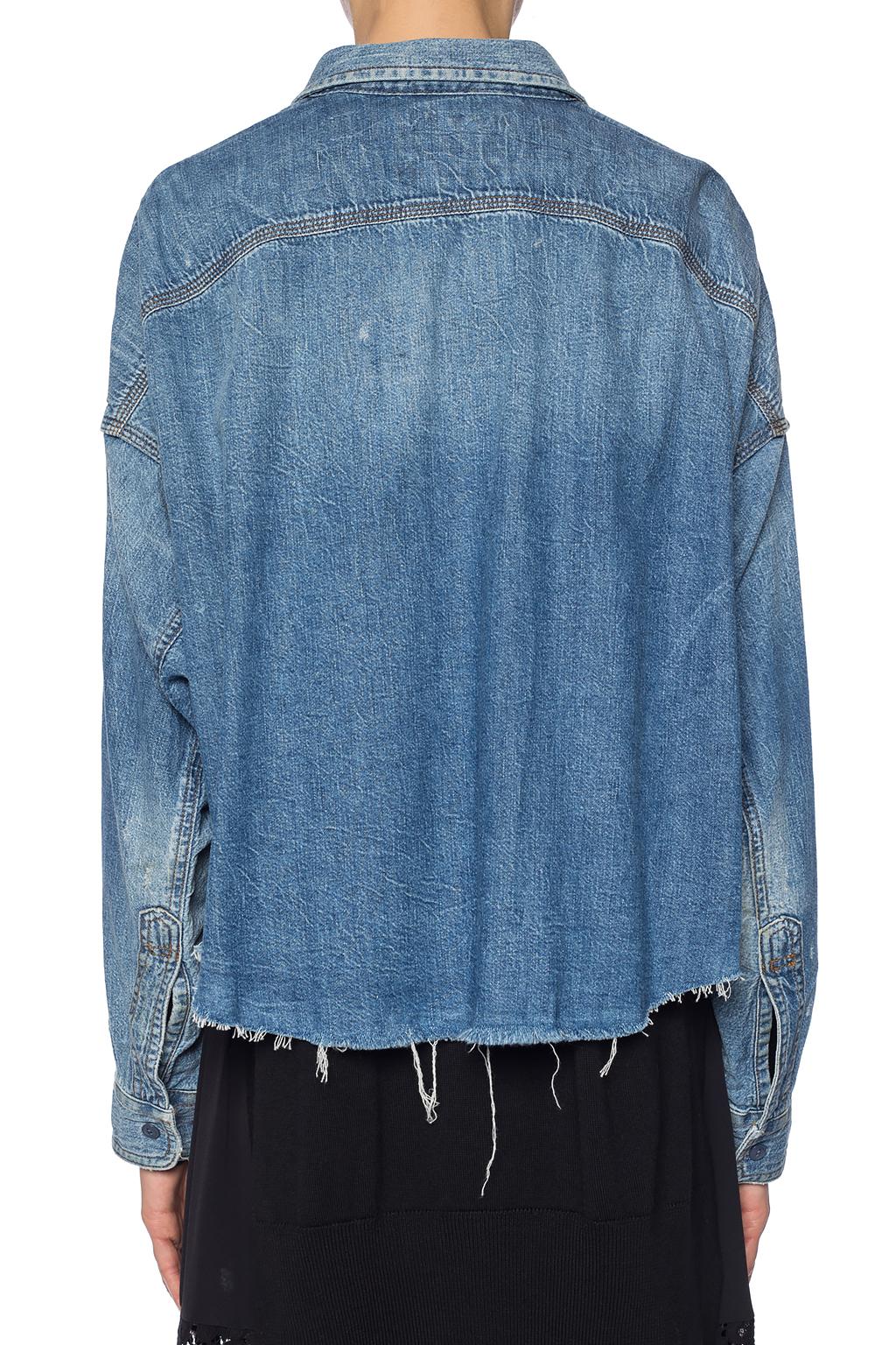 R13 best sale jean jacket